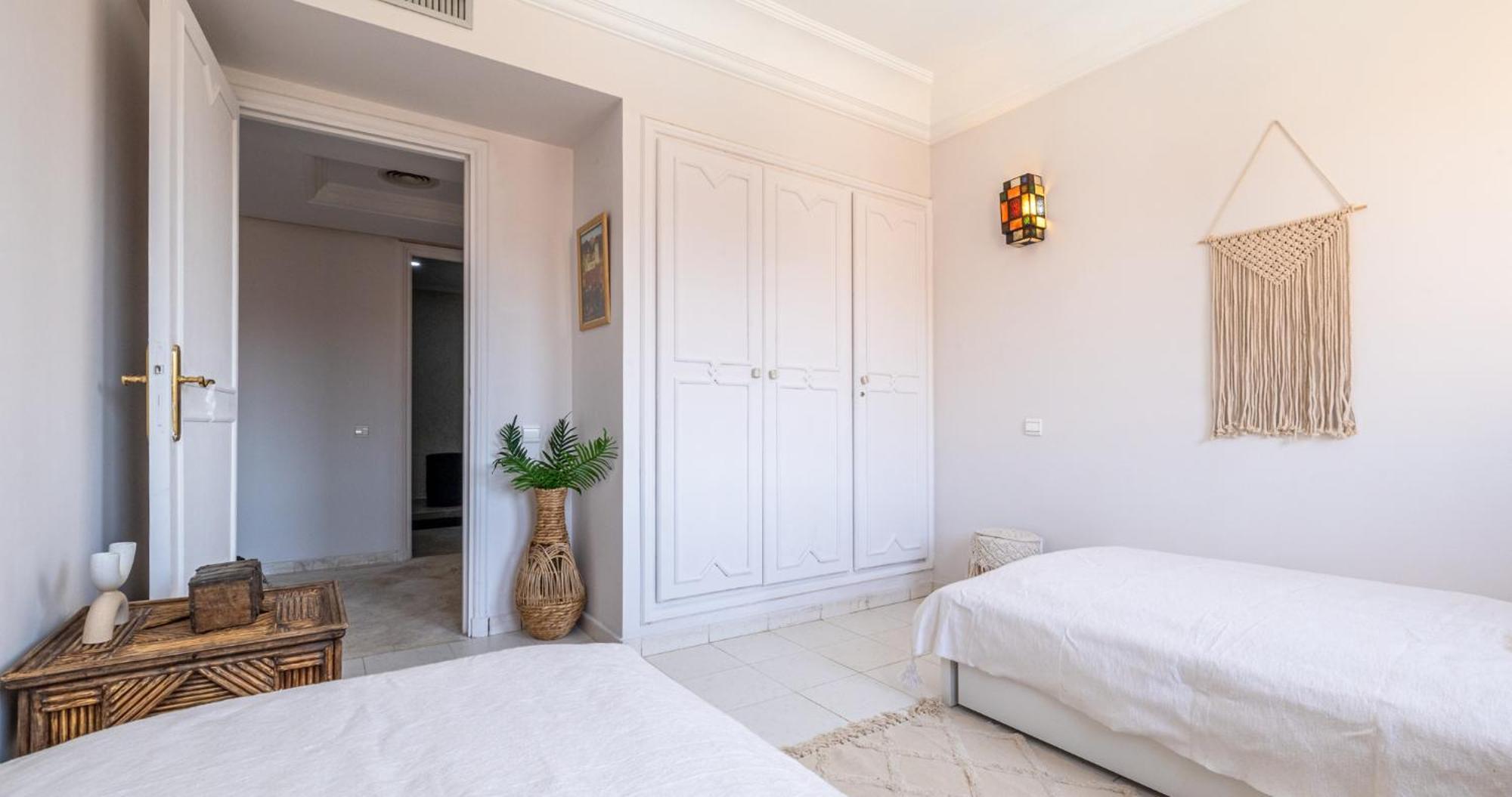 Charming 2-Bed Oasis Pool View Appartement Marrakesh Buitenkant foto