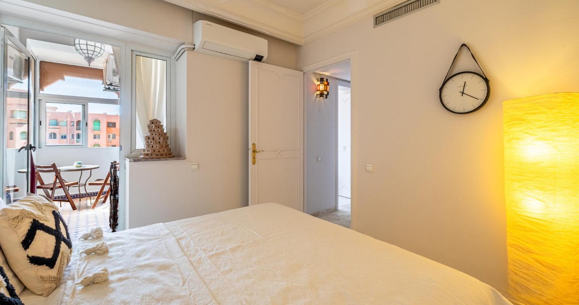 Charming 2-Bed Oasis Pool View Appartement Marrakesh Buitenkant foto